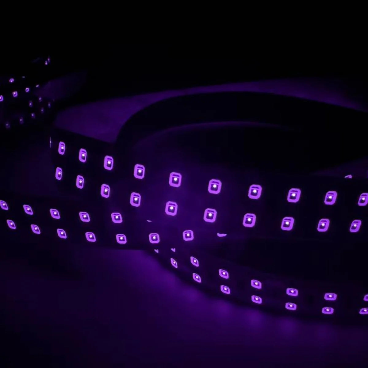 LightingWill 850nm SMD2835 DC12V IR LED Strip Light – 60/120/240 LEDs/m, 5 Meters, IP00/IP65