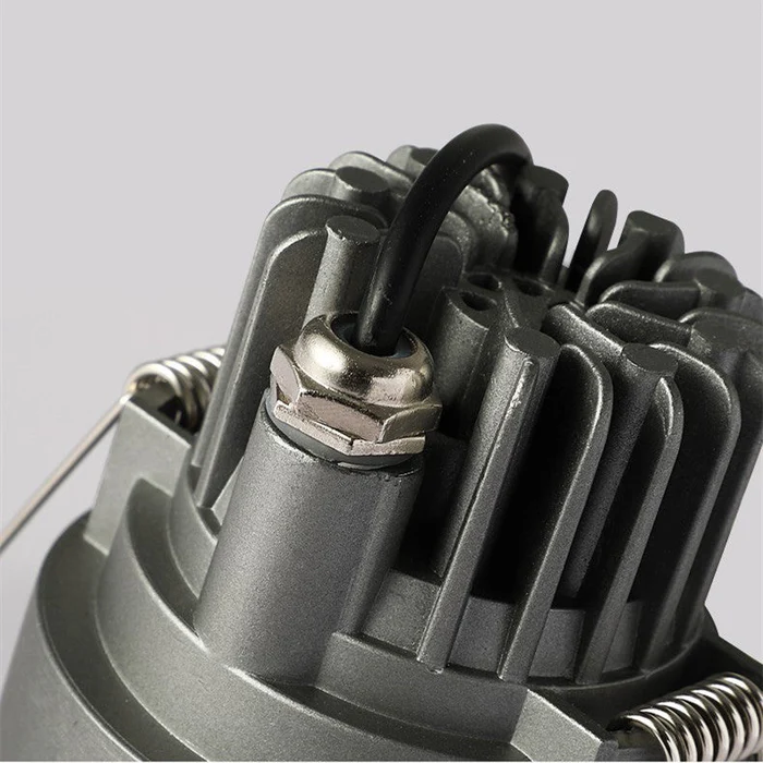 FX Waterproof Downlight – FX-1 Series IP65 LED Recessed Light | 7W / 12W / 15W | CRI 80+ | AC100–240V | Moisture-Resistant Ceiling Light for Shower, Sauna & Outdoor Areas | White Trim | 1 / 4 / 10 Pack | Non-Dimmable