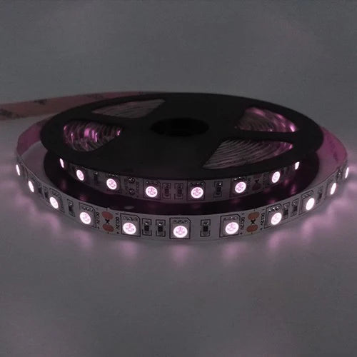 LightingWill 850nm SMD5050 DC12V IR LED Strip Light – 30/60/120 LEDs/m, 5 Meters, IP00/IP65