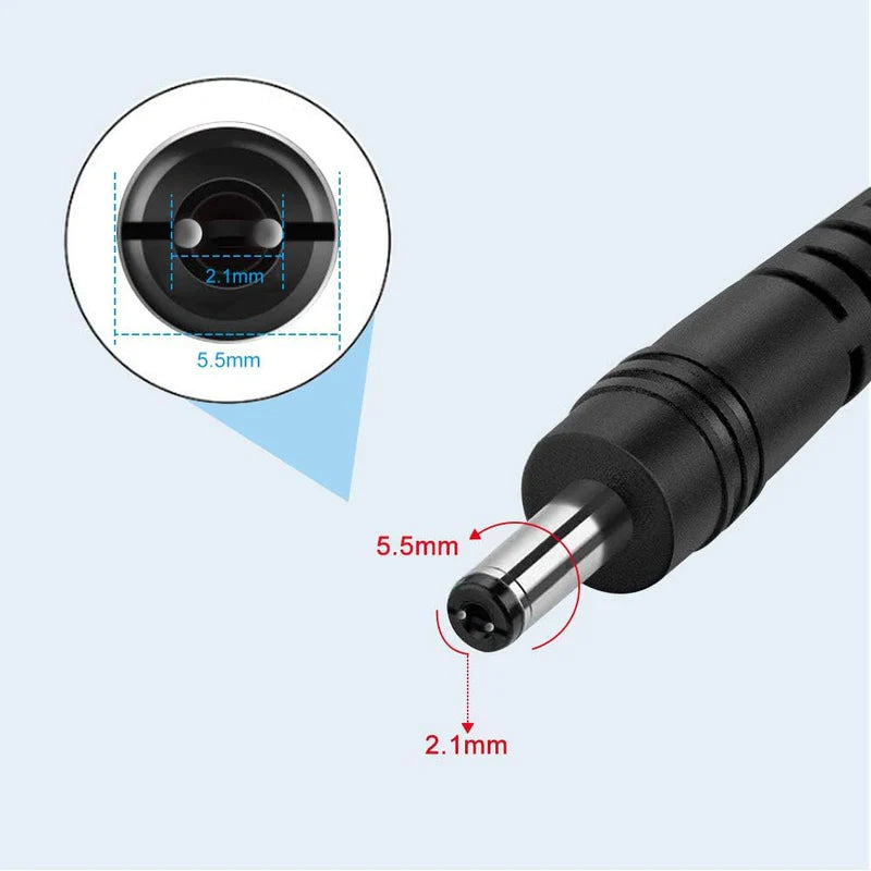 Power Supply Adapter DC 12V 12W–24W, AC 100–240V Wall Plug Transformer with US/UK Plug, Black Case LED Driver for LED Strip Lights, CCTV, Electronics