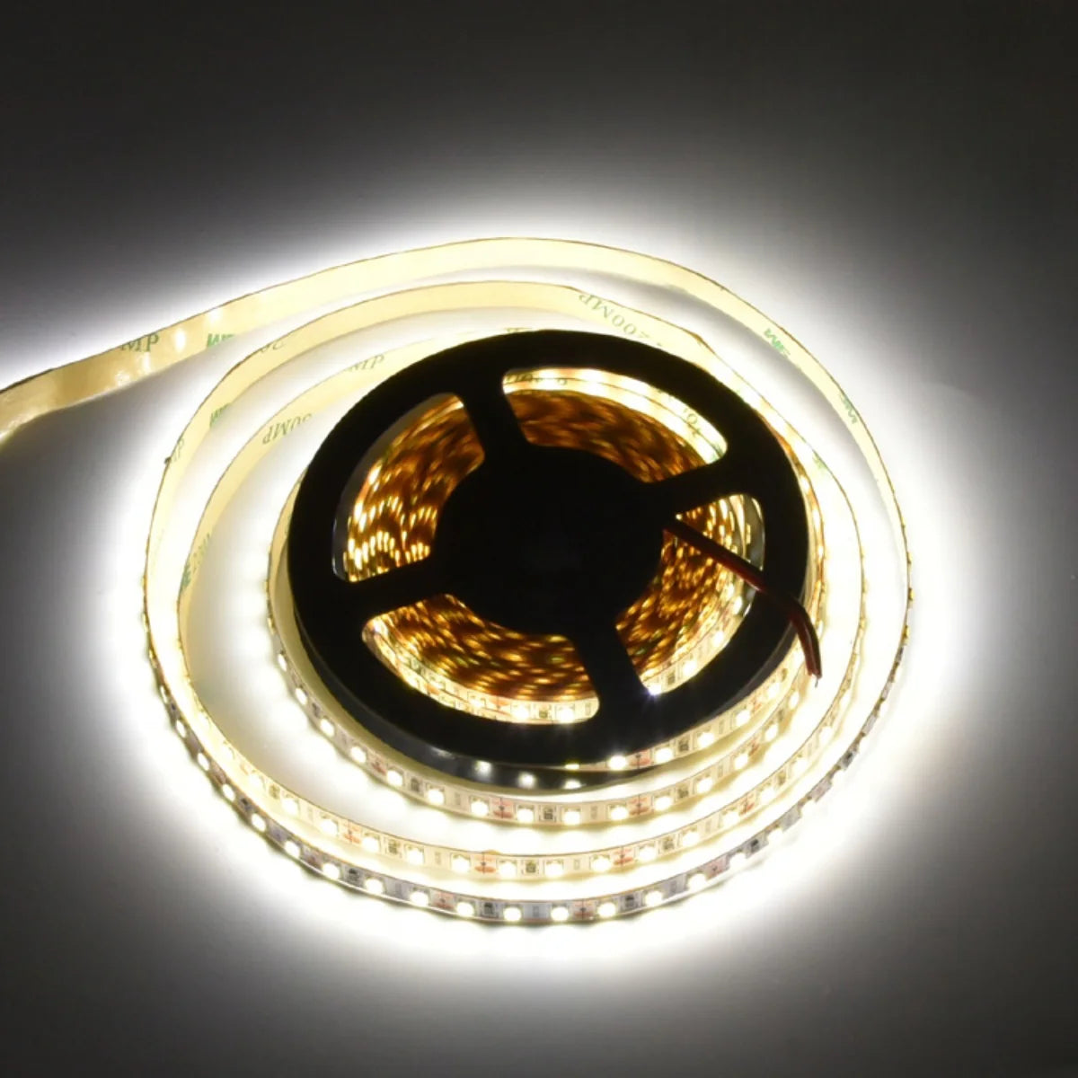 SMD2835 LED Strip Light, 5m Roll | 12V / 24V DC | 120 LEDs/m | 12W/m | White 3000K / 4000K / 6000K | 8mm PCB | IP00 / IP65 / IP67