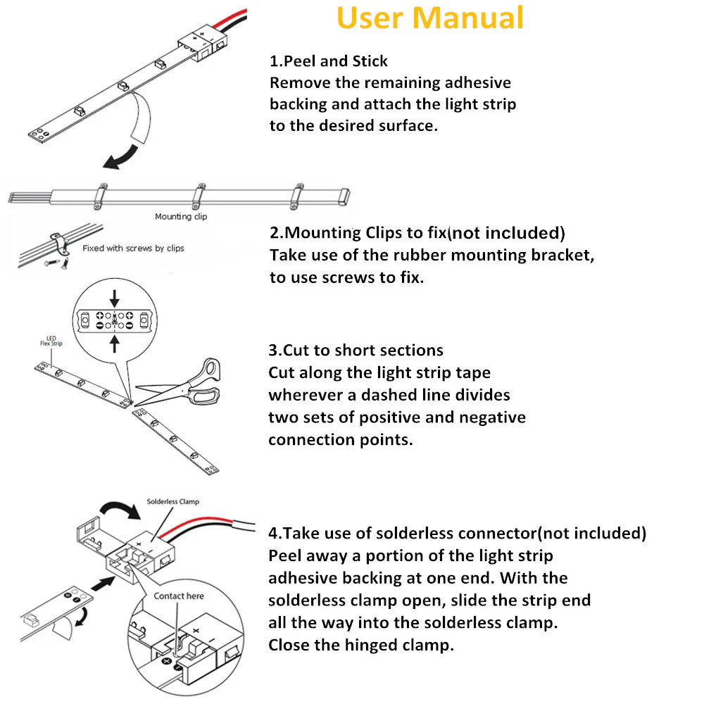 940nm SMD5050 DC12V Infrared LED Strip Light – High Power Invisible IR for Surveillance, 30/60/120 LEDs/m, 5 Meters, IP00/IP65