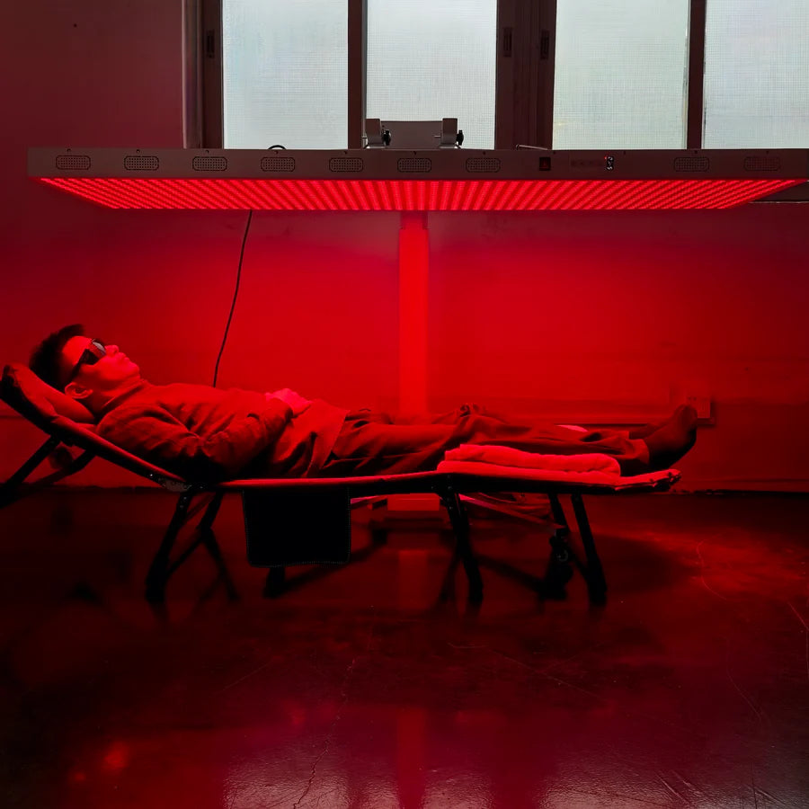 ALW-PRO5000 Red LED Light Therapy Panel, 1250W Deep Red 660nm & Near Infrared 850nm with Electrical Mobile Stand LED Light Therapy