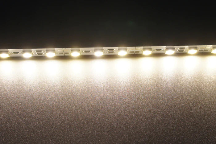 LightingWill SMD2835 4MM Wide Rigid LED Strip Light – DC12V / 24V | 12W/M | 120 LEDs/M | 4mm PCB | 1Meter Length | Warm White / Natural White / Daylight White / Cool White / Blue / Red / Green | High Brightness Indoor Lighting | 10 / 50PCS