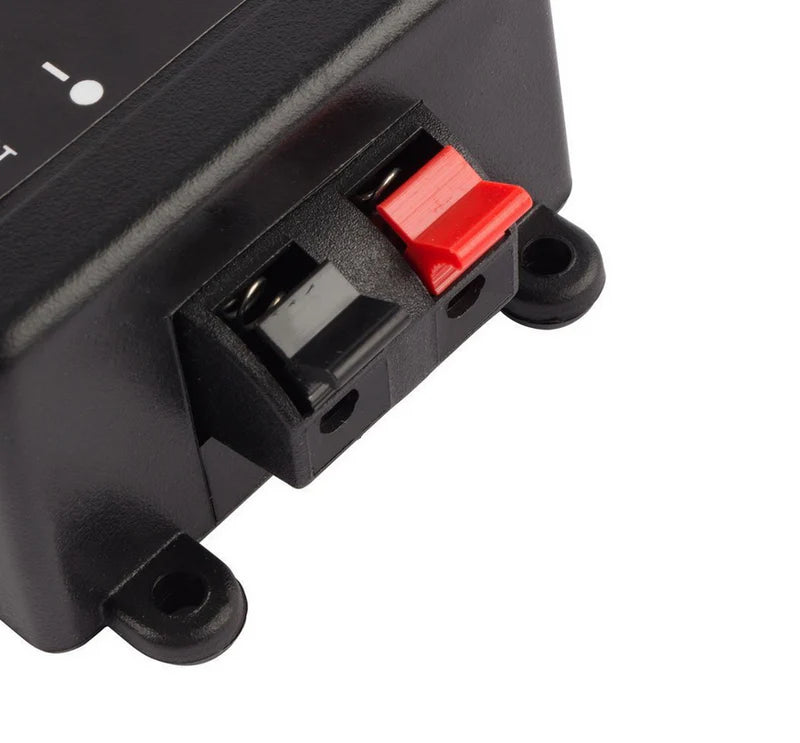 LightingWill LED Strip Dimmer DC12V 24V 8A RF Wireless Remote LED Controller with Key Switch for Single Color LED Strips