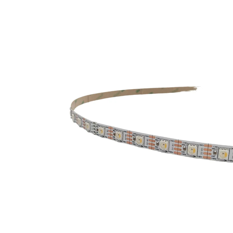LightingWill WS2815 RGBWIC LED Strip Light DC12V RGB 6000K 4 in 1 SMD5050 Individually Addressable Breakpoint Resume 30 60 96 LEDs/m IP00 IP65 IP67 LED Strip for Party Decoration DIY Lighting 5M 50M