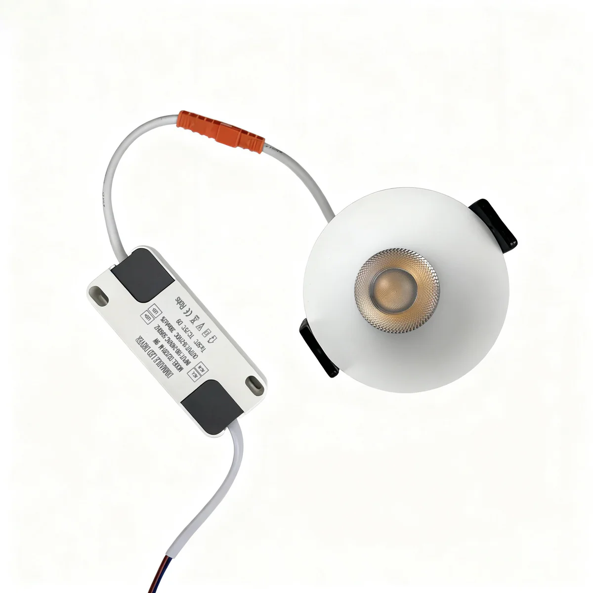 PRO Downlight PRO-2B Series Deep Recessed Anti-Glare Full Spectrum LED Downlight | AC 200–240V | 4 / 10 Pack | 7W / 9W / 12W | 3000K / 4000K / 5000K | 24° Narrow Beam | White Housing | CRI 95+ | Commercial Ceiling Recessed Lighting
