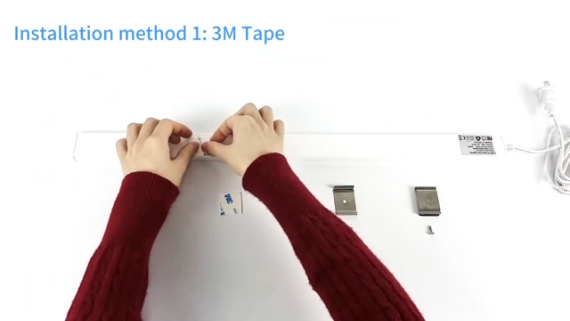 21 Inch Motion Sensor Under Cabinet Lighting, 3CCT Under Cabinet Lights Plug in, Dimmable Closet Lights with Hand Wave, Under Counter Fixtures for Kitchen(1 Pack)