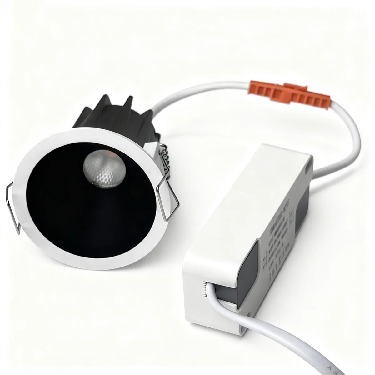 PRO Downlight PRO-2C Series Deep Recessed Anti-Glare Full Spectrum LED Downlight | AC 200–240V | 4 / 10 Pack | 5W / 9W | 3000K / 4000K / 5000K | 24° Beam | White Finish | CRI 95+ | Commercial Recessed Ceiling Fixture