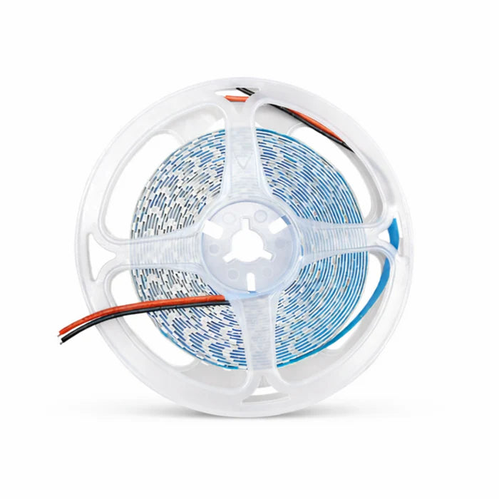 DC24V SMD2835 Single Color LED Strip Light | 5M | 120 LEDs/m | 8mm PCB | High Brightness Low Voltage LED Tape | IP00 / IP67 | Warm White / Natural White / Cool White / Blue / Red / Ice Blue / Golden Yellow | for Mirror, Kitchen Cabinet, Bedroom