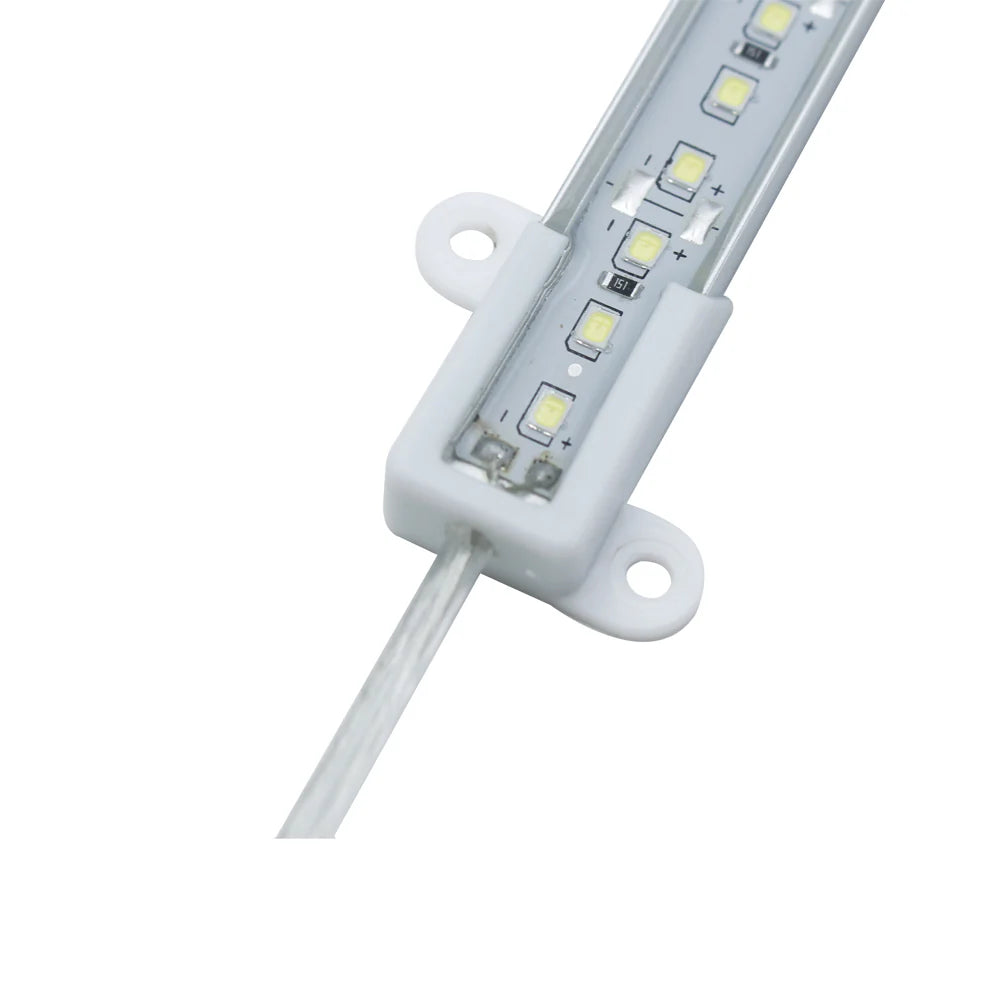 730–735nm IP65 Waterproof DC12V Red & Infrared Rigid LED Strip – Photoperiod Lighting & Bloom Enhancement, SMD2835/36 LEDs, SMD5050/30 LEDs, 50cm/10 Pack