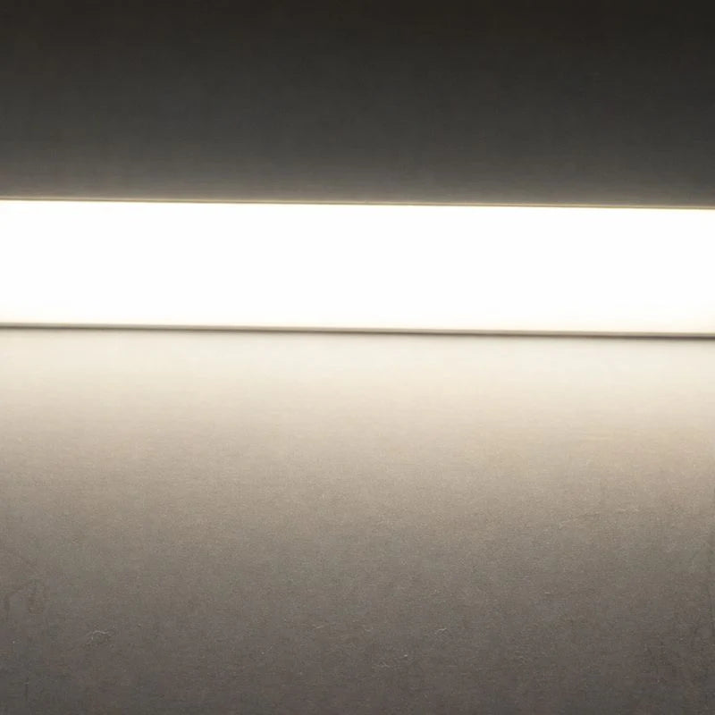 V02 Black Aluminum Rigid LED Strip Light -  16×16mm | DC12V | SMD5630 72 LEDs/M | 0.5M/1M | Warm White / Natural White / Cool White | Black Finish | Non-Waterproof | for Indoor Accent & Display Lighting | 10 / 50PCS
