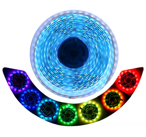 LightingWill DC12V RGBW/RGBWW LED Strip Light, 10mm PCB 4-in-1 SMD5050 72 LEDs/m, IP00 IP65 IP67 Flexible LED Tape Light for Mirror Kitchen Cabinet Bedroom, 5m 50m