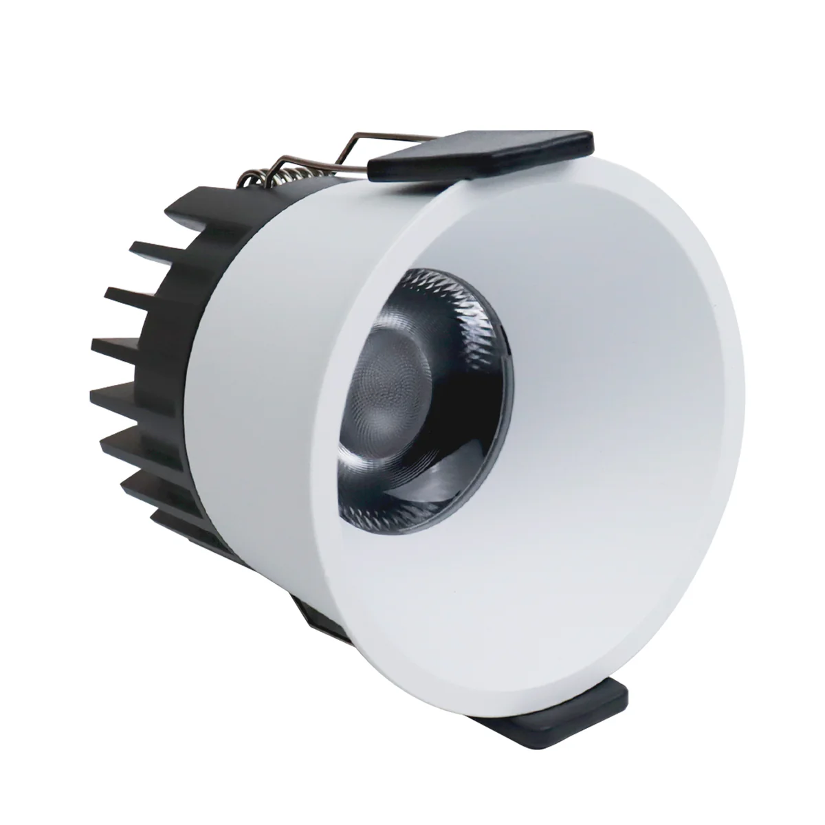 PRO Downlight PRO-2A Series Deep Recessed Anti-Glare Full Spectrum LED Downlight | AC 200–240V | 4 / 10 Pack | 7W / 9W / 12W | 3000K / 4000K / 5000K | 24° Beam Angle | White Trim | CRI 95+ | Commercial Recessed Ceiling Light "