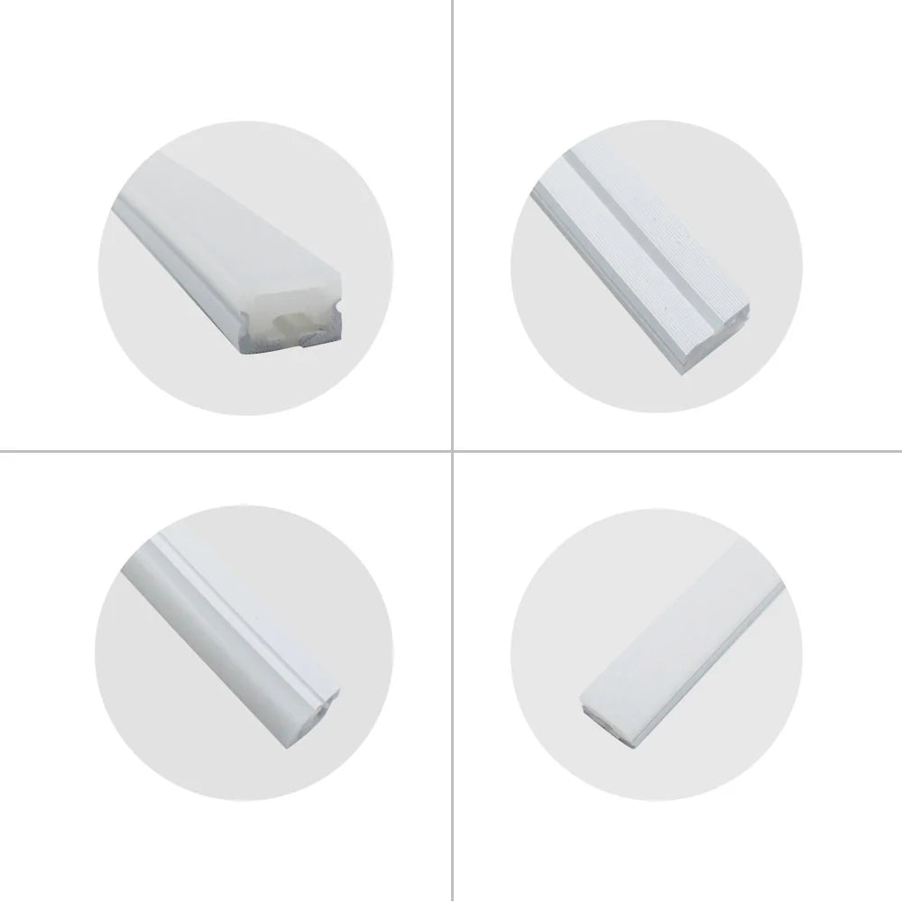 S1420 Neon Light Housing – 14x20mm | Silicone LED Channel System | 12mm PCB Width | IP67 Waterproof | 16.4FT/5M*1/16.4FT/5M*5M | Local Stock US/UK/DE