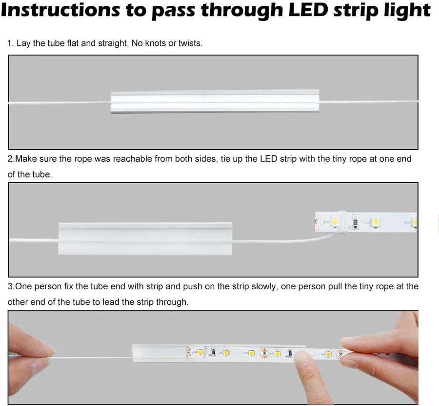 S1315 Neon Light Housing – 13x15mm | Silicone LED Channel System | 10mm PCB Width | IP67 Waterproof | 16.4FT/5M*1/16.4FT/5M*5