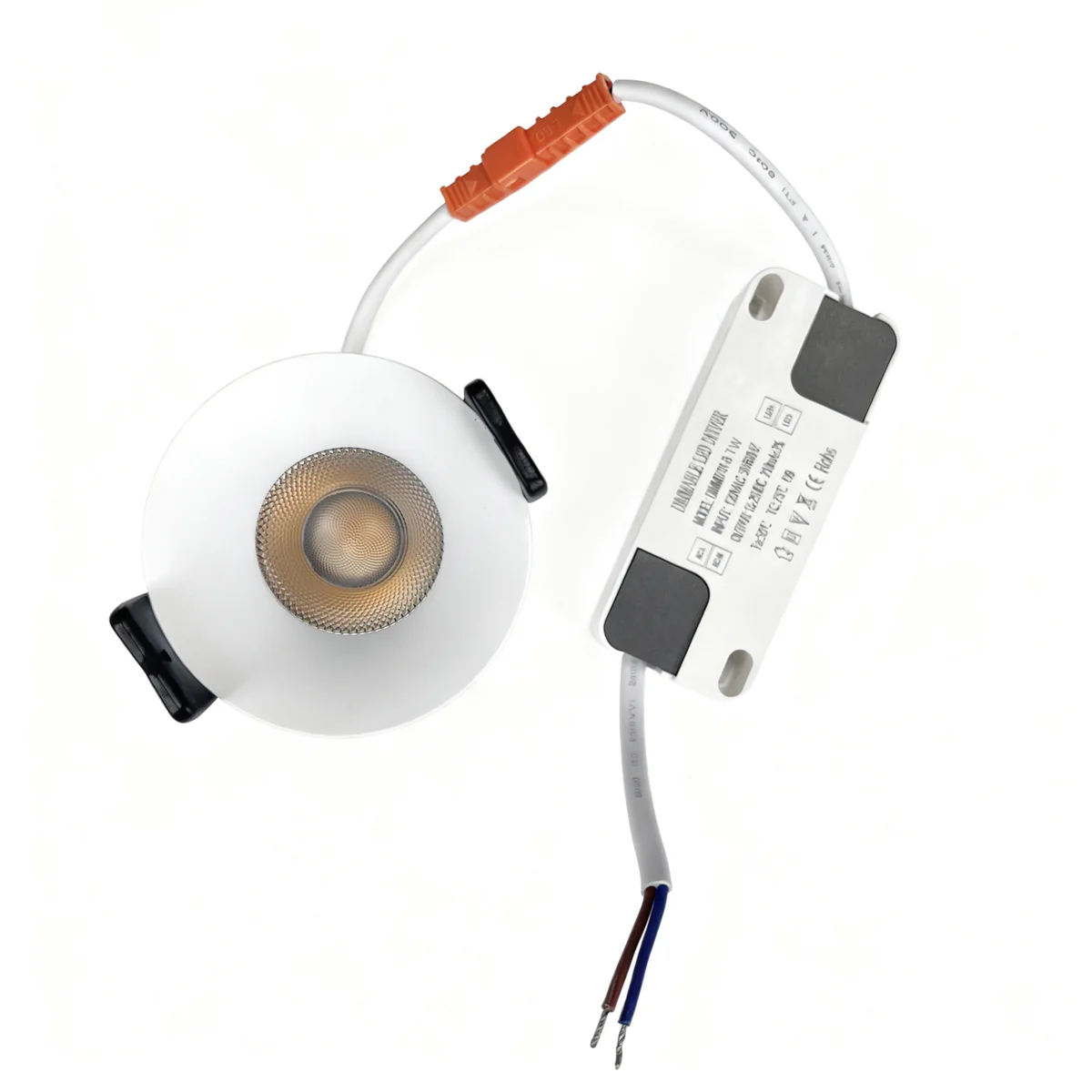 PRO Downlight PRO-2B Series Deep Recessed Anti-Glare Full Spectrum LED Downlight | AC 200–240V | 4 / 10 Pack | 7W / 9W / 12W | 3000K / 4000K / 5000K | 24° Narrow Beam | White Housing | CRI 95+ | Commercial Ceiling Recessed Lighting