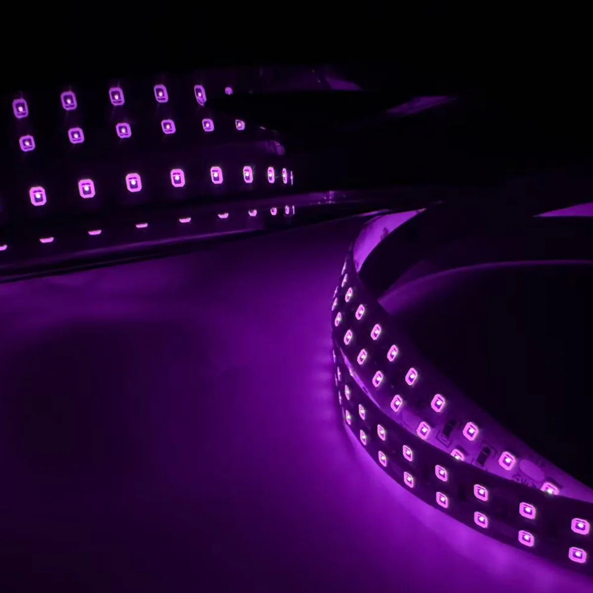 LightingWill 810nm SMD2835 DC12V IR LED Strip Light – 60/120/240 LEDs/m, 5 Meters, IP00/IP65