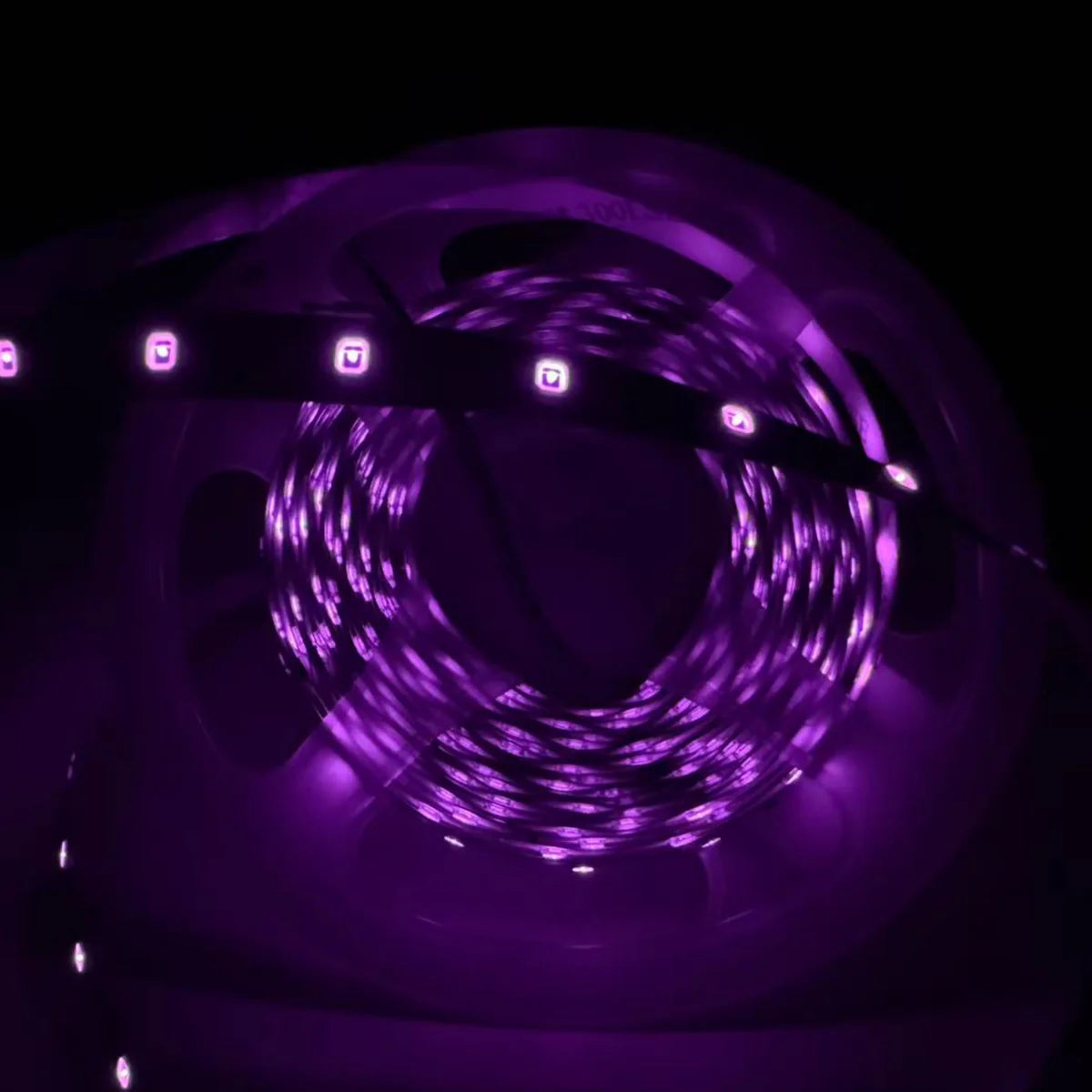 LightingWill 810nm SMD2835 DC12V IR LED Strip Light – 60/120/240 LEDs/m, 5 Meters, IP00/IP65