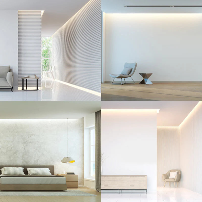 LightingWill DC12V SMD2835 Full Spectrum LED Strip Light 120LEDs/m 600 LEDs 16W/m, CRI 97+ High Density LED Tape 2700K–6500K, 8mm PCB IP00/IP67 for Kitchen Cabinet, Mirror, Bedroom, 5/50M