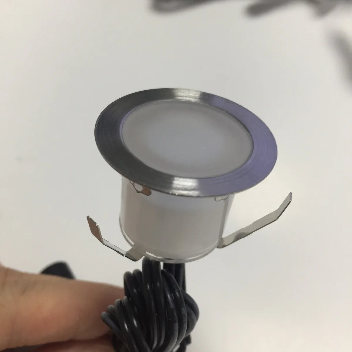 16-Pack Recessed LED Deck Lights – 0.6W Each | Warm White / Natural White  | AC100–265V Input with Power Adapter | US / EU / UK / AU Plug Options | IP67 Waterproof Inground Step Lights Kit for Deck, Garden, Yard, Stairs & Pathway Lighting