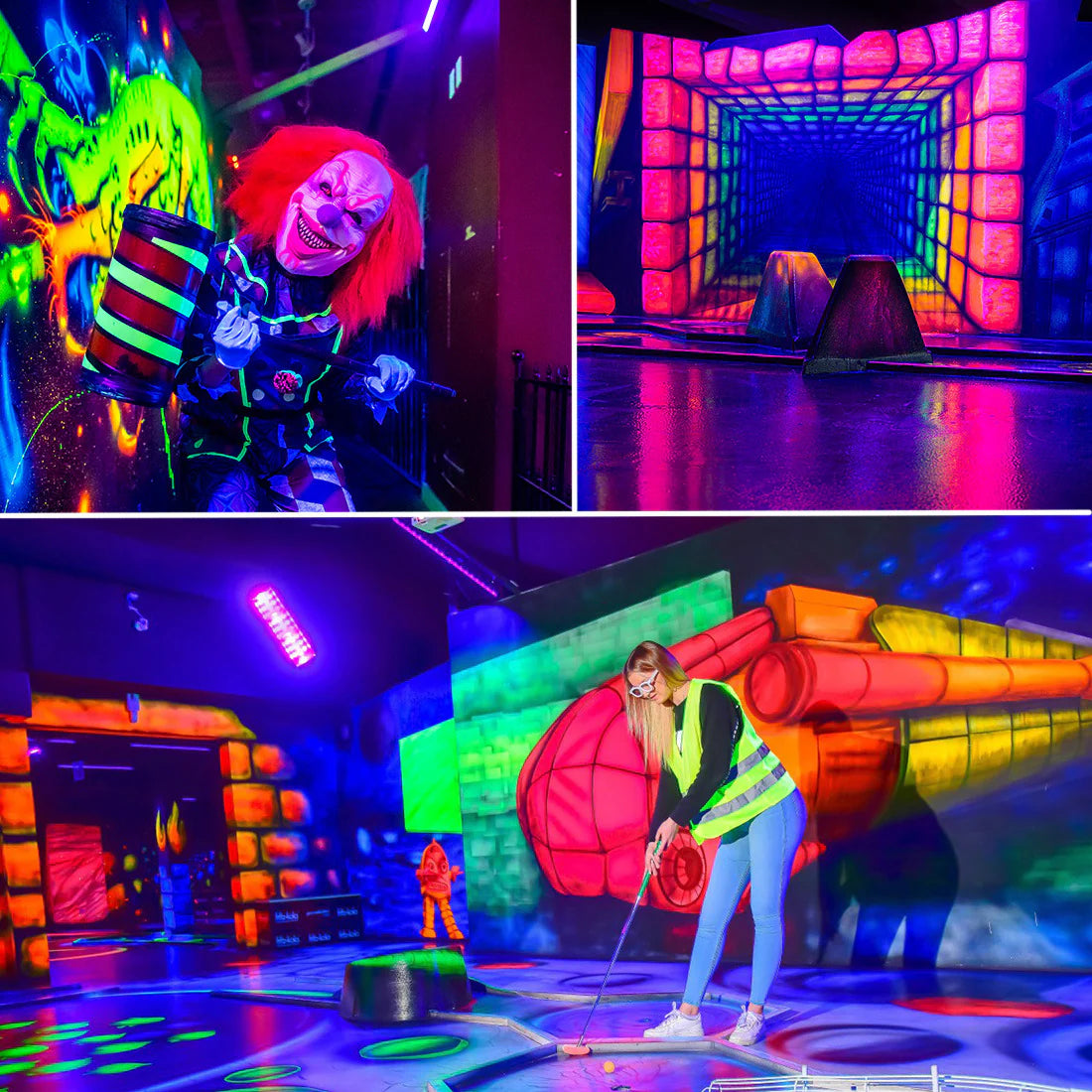 LightingWill 100W UV LED Wall Washer Light – AC85-265V | 395–400nm Black Light | Plug-in with On/Off Switch | Fluorescent Effect for Stage, Party & Event Lighting | 1 / 2-Pack