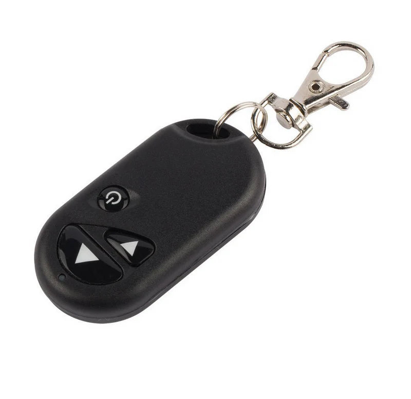 LightingWill LED Strip Dimmer DC12V 24V 8A RF Wireless Remote LED Controller with Key Switch for Single Color LED Strips