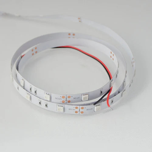 LightingWill 365–370nm SMD5050 UV LED Strip Light – 30/60/120 LEDs/m, 5M (16.4FT), DC12V, Non-Waterproof/IP67
