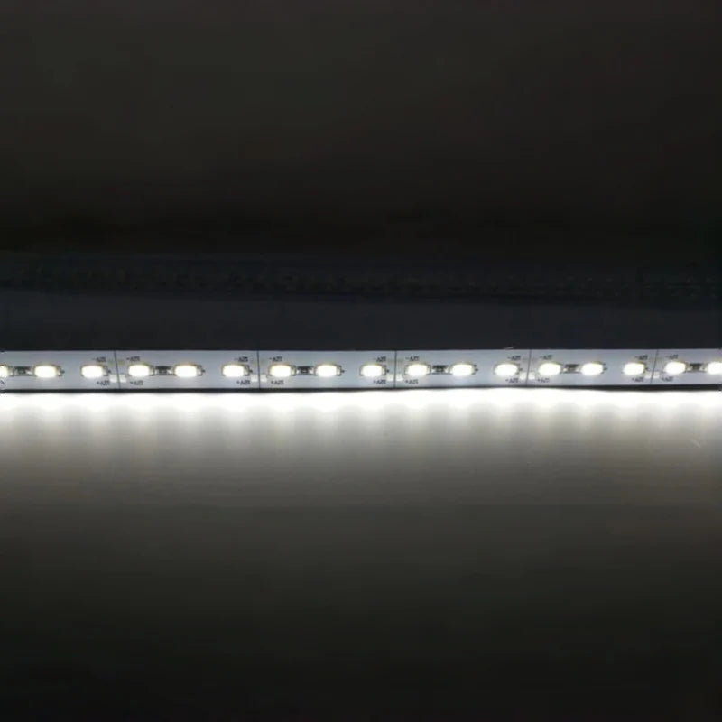 LightingWill SMD5630 Rigid LED Strip Light – DC12V / 24V | 18W/M | 72 LEDs/M | 12mm PCB | 1Meter Length | Warm White / Natural White / Daylight White / Cool White | Indoor Linear Lighting Bar | 10 / 50PCS